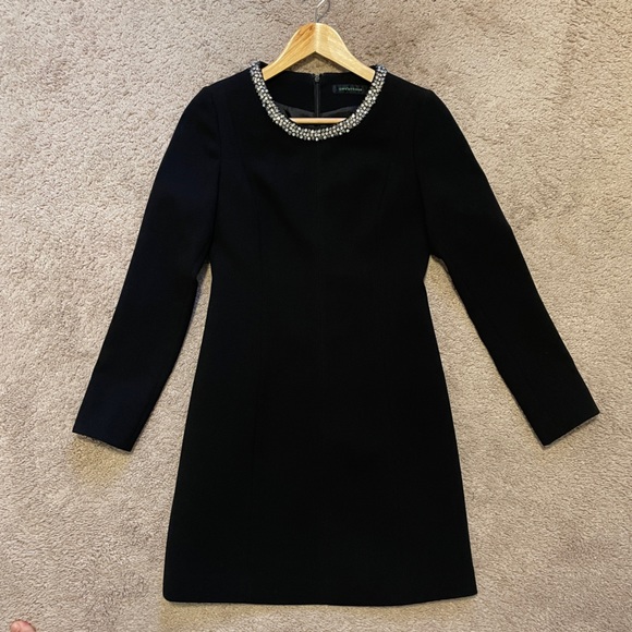 Sweet Soup Business Casual Black Long sleeve Dress size S - Picture 3 of 14